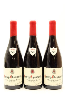 (3) 2018 Domaine Fourrier La Combe Aux Moines Vieilles Vignes, Gevrey-Chambertin Premier Cru [JR17]