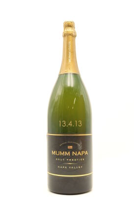 (1) NV Mumm Napa Brut Prestige, Napa Valley, 12.5% ABV, 3000ml