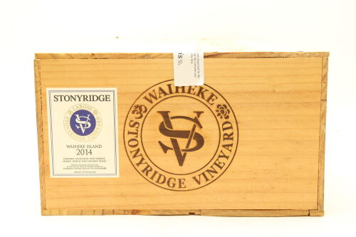 (12) 2014 Stonyridge Vineyard Larose, Waiheke Island (OWC)