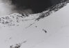 ALFRED GREGORY Near top Lhotse Face approaching South Col - Hillary and Tenzing in front