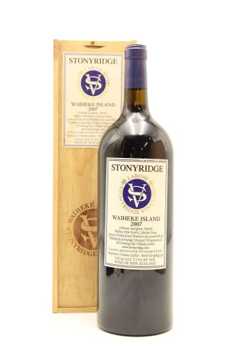 (1) 2007 Stonyridge Vineyard Larose, Waiheke Island, 1500ml