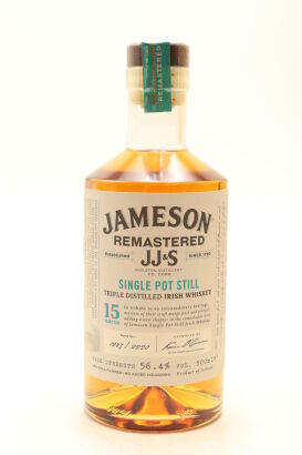 (1) Jameson 15 Year Old Remastered Single Pot Still Single Malt Irish Whiskey, 56.4% ABV, 500ml