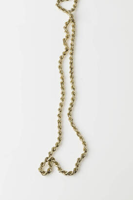 A gold chain, of twist link design. 14ct yellow gold. &nbsp;Weight 24.47 grams. Length 83.5cm.