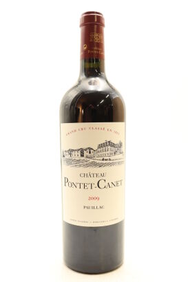 (1) 2009 Chateau Pontet-Canet, Pauillac [JR17.5] [RP100] [WS96] [WE99]