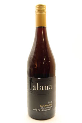 (1) 2017 Alana Estate Pinot Noir, Martinborough