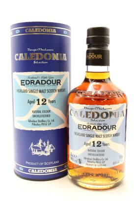 (1) Edradour Caledonia Selection 12 Year Old Single Malt Scotch Whisky, 46% ABV