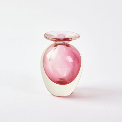 A Vintage Murano Style Glass Vase