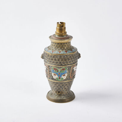 A Cloisonne Lamp