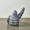 A Large Bibendum Michelin Man Fibreglass Bust - 2