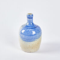 An Andrew Van Der Putten Salt Glazed Bottle Form