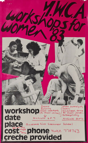 Y.W.C.A Workshops for Women '83