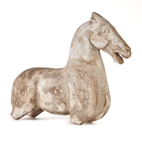 A Decorative Horse Lamp