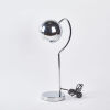 A Chrome Desktop Eyeball Lamp