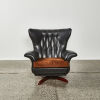 A 1960s Gplan Style Wingbacked Lounge Chair