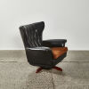 A 1960s Gplan Style Wingbacked Lounge Chair - 2
