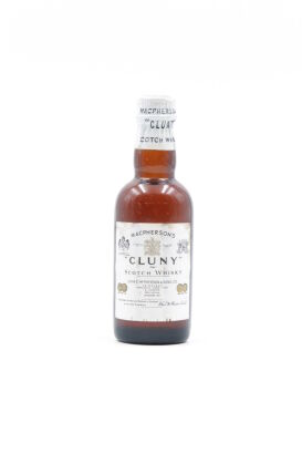 (1) MacPhersons 'Cluny' Scotch Whisky 50ml miniature circa 1950s