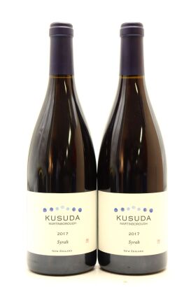 (2) 2017 Kusuda Syrah, Martinborough [JR17]