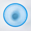 A Garry Nash Blue Frosted Glass Bowl - 2