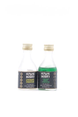 Two Royal Irish miniature liqueurs circa 1950s