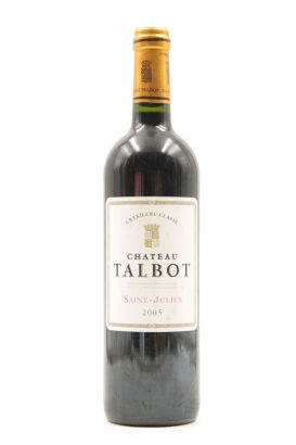 (1) 2005 Chateau Talbot, Saint-Julien