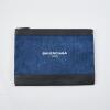 Balenciaga Denim Clutch Bag