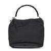 Gucci Canvas Black Bamboo Shoulder Bag - 2