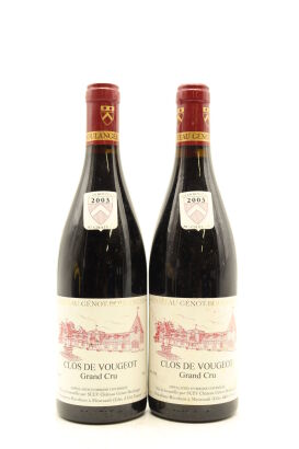 (2) 2003 Chateau Genot-Boulanger Clos de Vougeot Grand Cru, Cote de Nuits