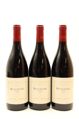 (3) 2015 Te Mata Bullnose Syrah, Hawkes Bay [BC96] [RC19.5]