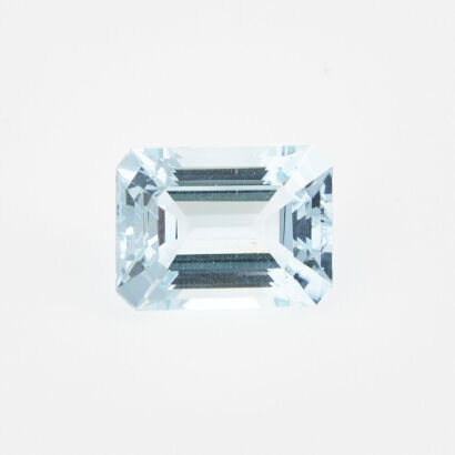 A Loose Rectangular Stepcut, 23.85ct Aquamarine Gemstone