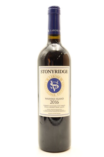 (1) 2016 Stonyridge Vineyard Larose, Waiheke Island