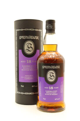 (1) Springbank 18 Year Old 2021 Released Single Malt Scotch Whisky, 46% ABV (GB)