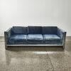 A Milo Baughman Three-Seater Sofa for Selig of Monroe