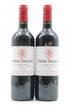 (2) 2005 Chateau Bourgneuf, Pomerol