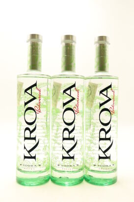 (3) Krova Botanical Vodka, 42% ABV