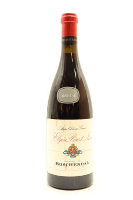 (1) 2014 Boschendal Appellation Series Elgin Pinot Noir, South Africa