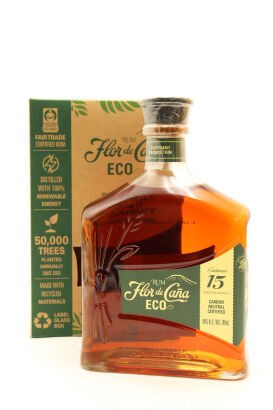 (1) Flor de Cana 15 Year Old ECO, Rum, 700ml, 40% ABV [GB]