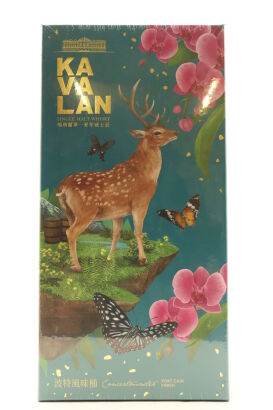 (1) Kavalan Native Species 'Sika Deer' Concertmaster Port Cask Gift Pack Single Malt Taiwan Whisky, 40% ABV