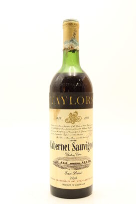 (1) 1974 Taylors Chateau Clare Estate Bottled Cabernet Sauvignon, Clare Valley (MS)