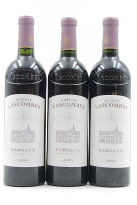 (3) 2006 Chateau Lascombes, Margaux [RP93]