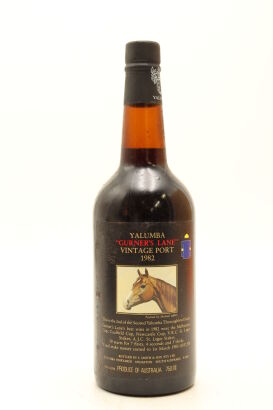 (1) 1982 Yalumba Thoroughbred Series "Gurner's Lane" Vintage Port, South Australia