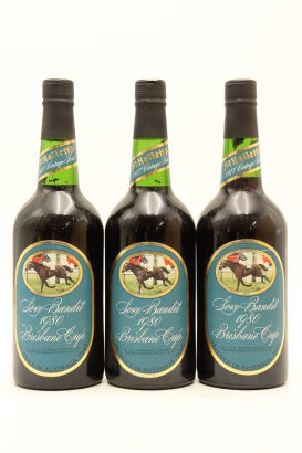 (3) 1977 St Hallett's Vintage Port Racehorse Series - 1980 Brisbane Cup 'Love Bandit', Barossa Valley