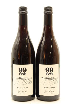 (2) 2014 Julicher 99 Rows Pinot Noir, Martinborough