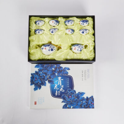 A Chinese Blue And White Porcelain Tea Set