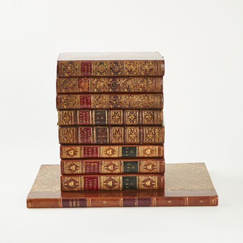 A Complete Set of Three Official Publications of Cook&sbquo;&Auml;&ocirc;s Voyages in Second Editions