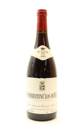 (1) 1989 Domaine Armand Rousseau Pere et Fils Chambertin Clos-de-Beze Grand Cru, Cote de Nuits [JR18]