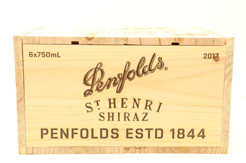 (6) 2017 Penfolds St. Henri Shiraz, South Australia [JR17.5] [WE96] [WS94] (OWC)
