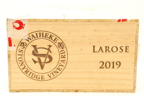 (12) 2019 Stonyridge Vineyard Larose, Waiheke Island (OWC)