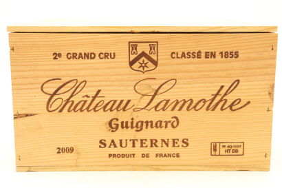 (6) 2009 Chateau Lamothe Guignard, Sauternes (OWC)