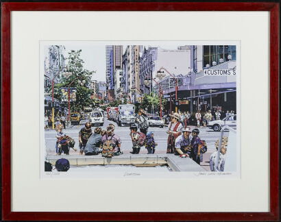 James Ward Neumann Print Downtown