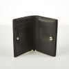 Christian Dior Black Patent Mini Lady Dior Wallet - 2